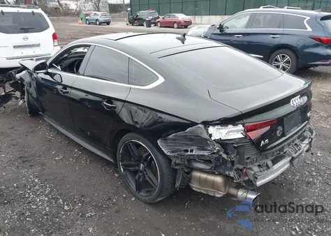2018 Audi A5 2.0T Premium z USA, uszkodzony, nr VIN WAUENCF59JA062002